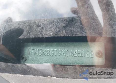 2019 Ford Explorer Sport from USA, damaged, VIN 1FM5K8GT9KGA85022